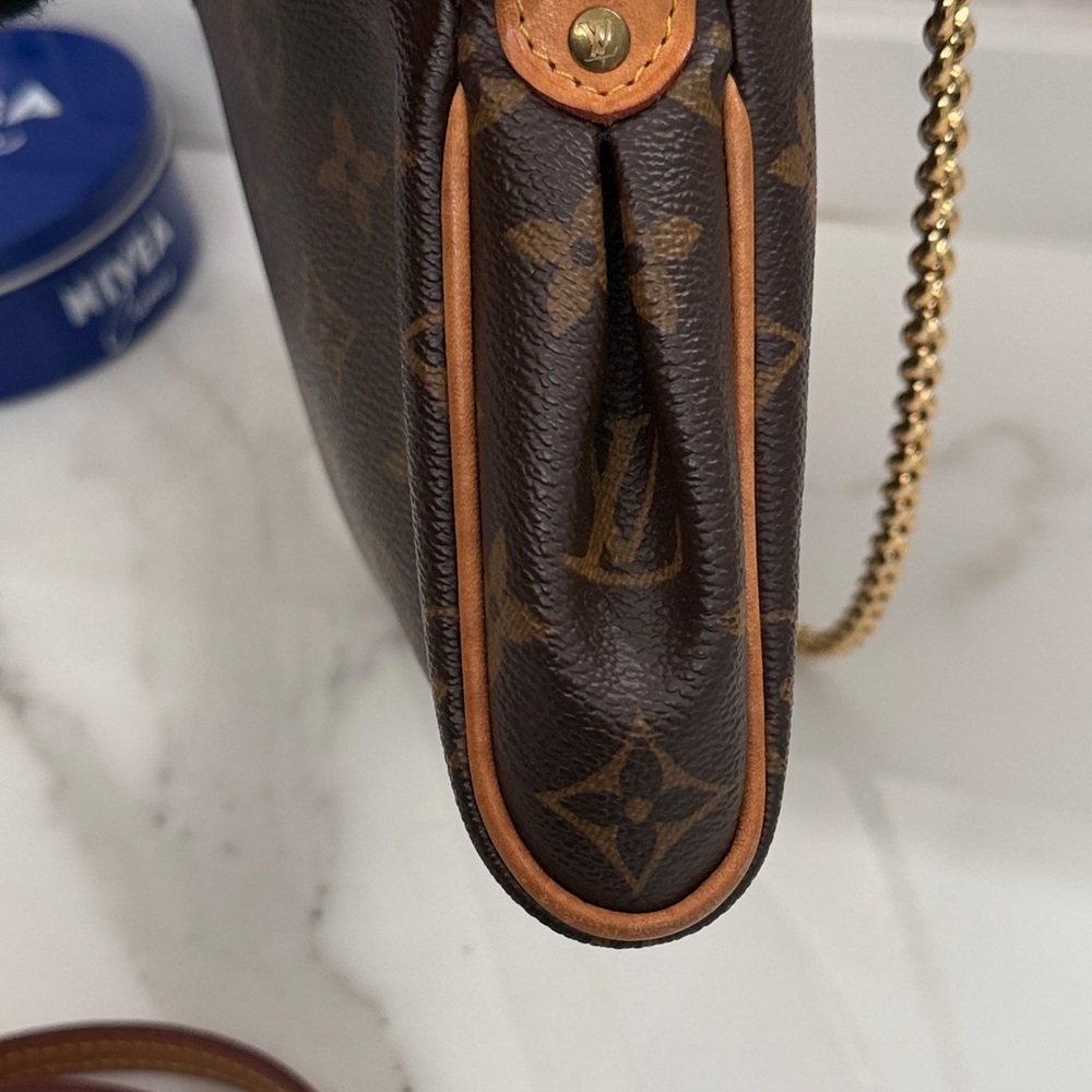 Louis Vuitton Eva Dark Brown Monogram Pochette - Picture 9 of 14